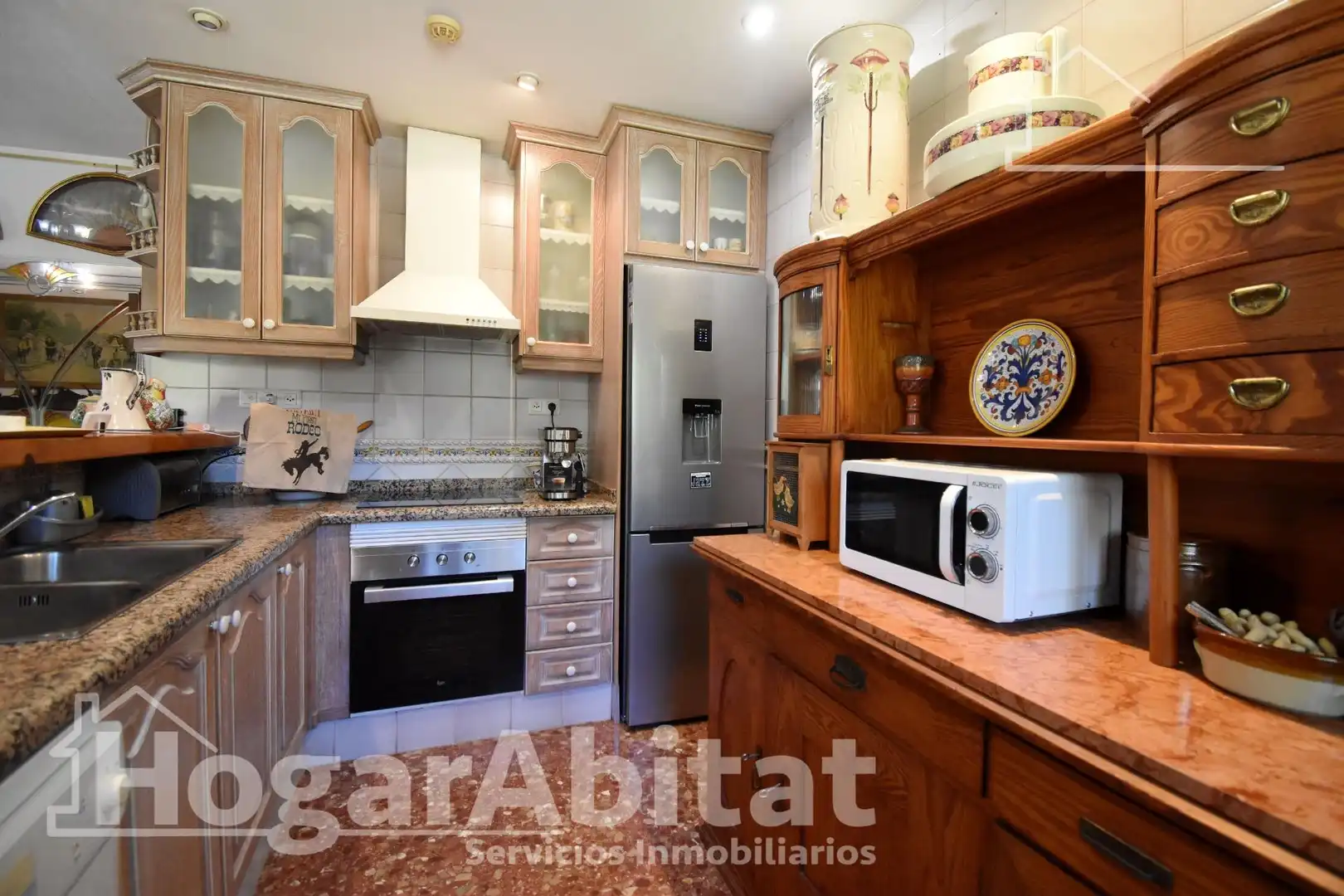 Cocina de Casa o chalet en venta en Gandia con Aire acondicionado, Calefacción y Jardín privado
