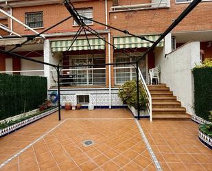 Terrace of Single-family semi-detached for sale in Leganés  with Air Conditioner, Heating and Private garden