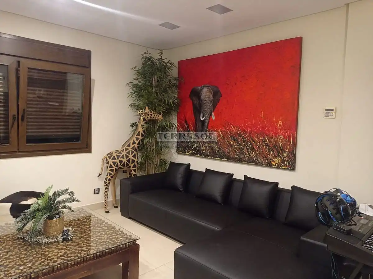 Sala de estar de Casa o chalet de alquiler en Vélez-Málaga con Aire acondicionado, Calefacción y Terraza