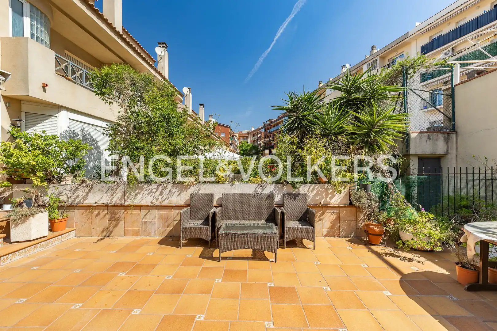 Terrassa de Casa o xalet en venda en Rubí amb Aire condicionat, Calefacció i Jardí privat
