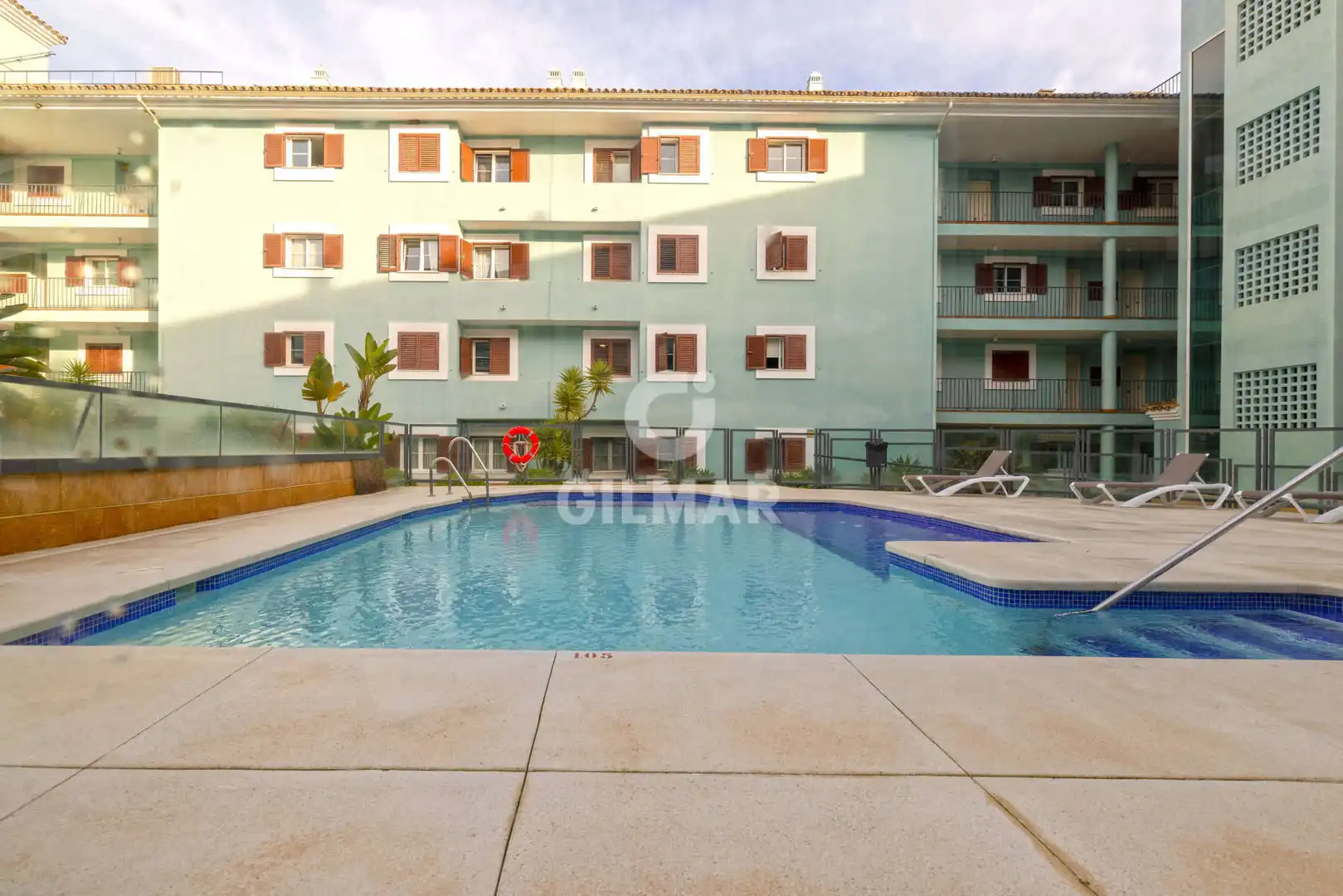 Swimming pool of Apartments for sale in Sotogrande  with Heating and Balcony