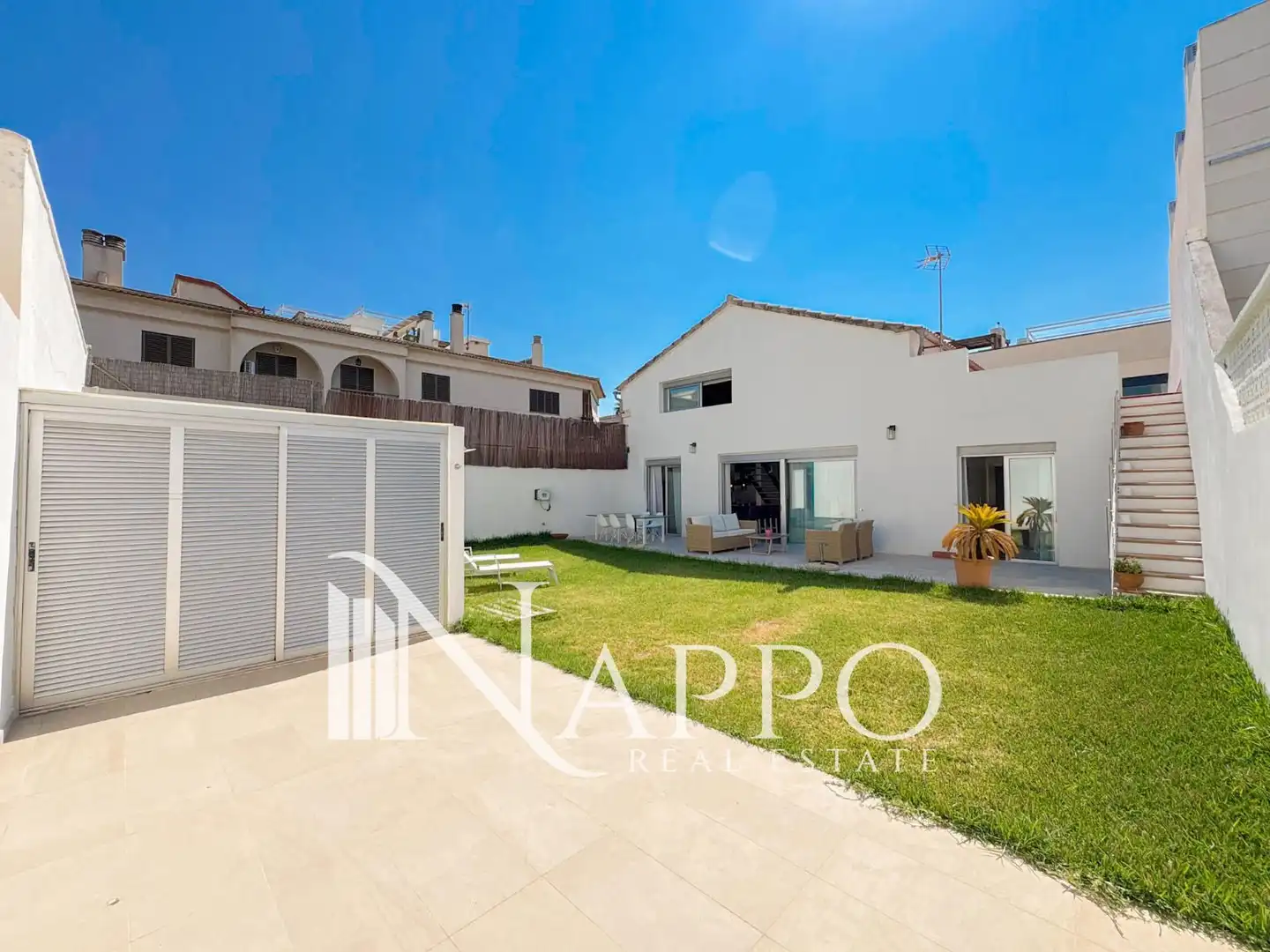 Exterior view of Houses for rent in  Palma de Mallorca  with Air Conditioner, Heating and Private garden