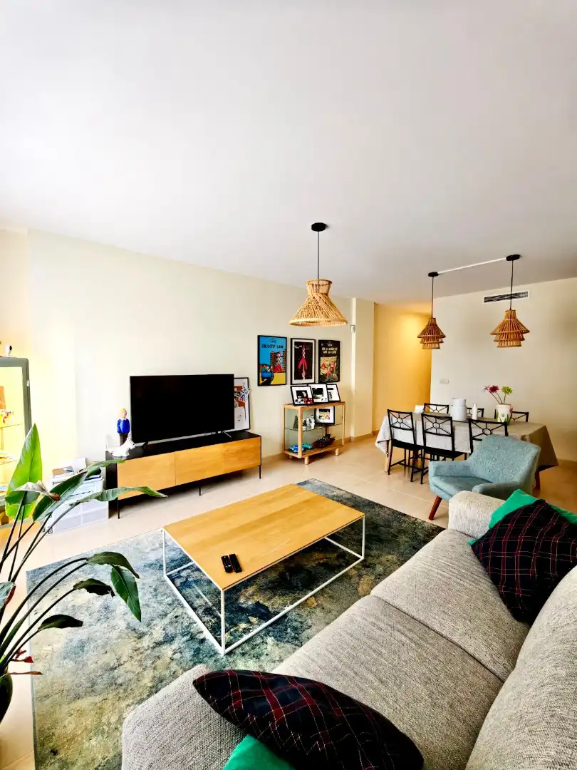 Living room of Apartments for sale in San Miguel de Salinas  with Air Conditioner, Storage room and Furnished