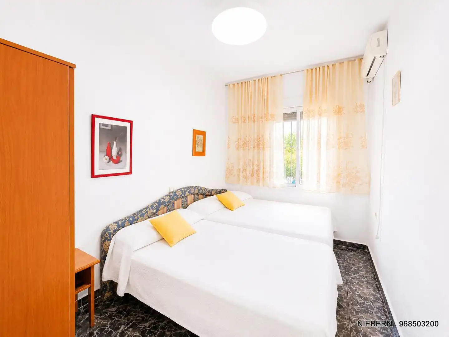Dormitori de Casa o xalet en venda en Cartagena amb Aire condicionat, Jardí privat i Terrassa
