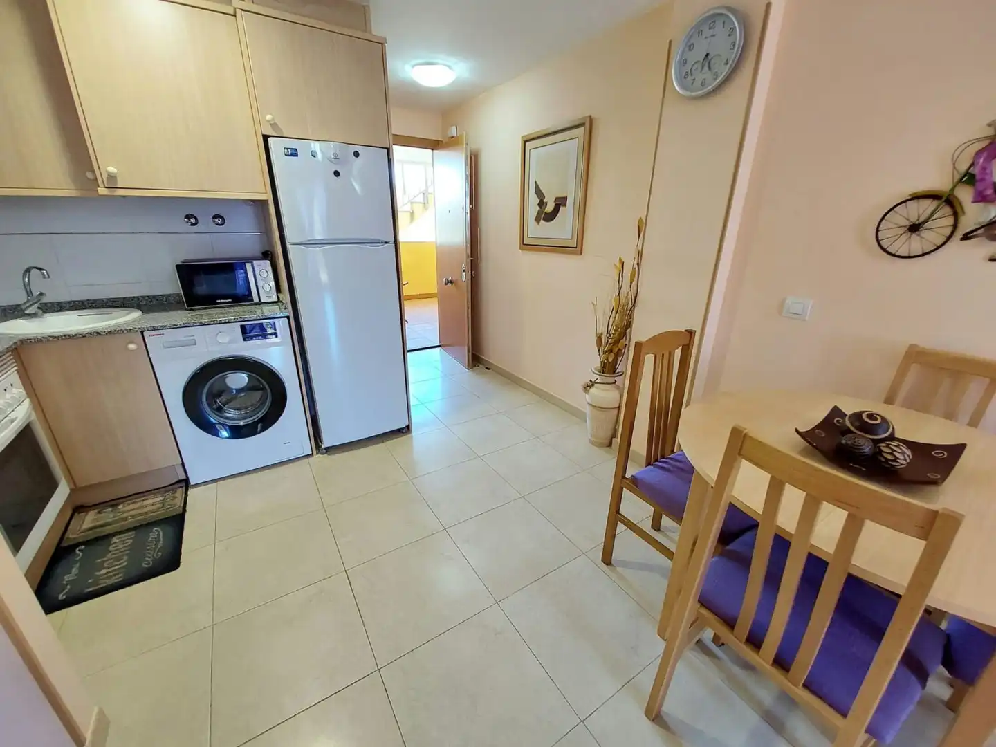 Cocina de Apartamento en venta en Oropesa del Mar / Orpesa con Aire acondicionado, Calefacción y Terraza