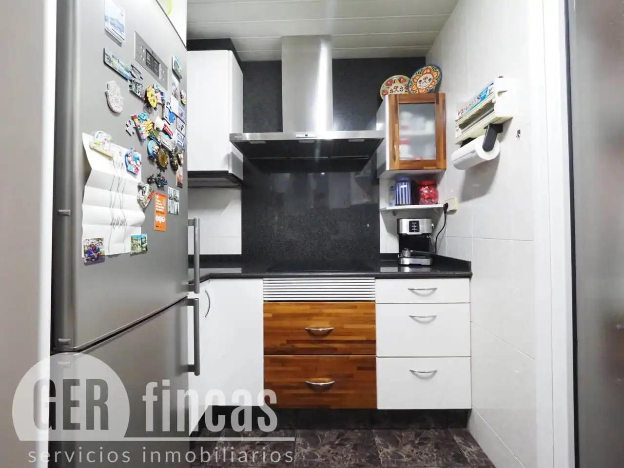 Küche von Wohnung zum Verkauf in Terrassa mit Heizung und Alarm