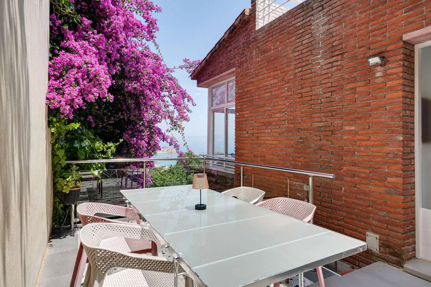 Terraza de Casa o chalet en venta en Tossa de Mar con Aire acondicionado, Jardín privado y Terraza