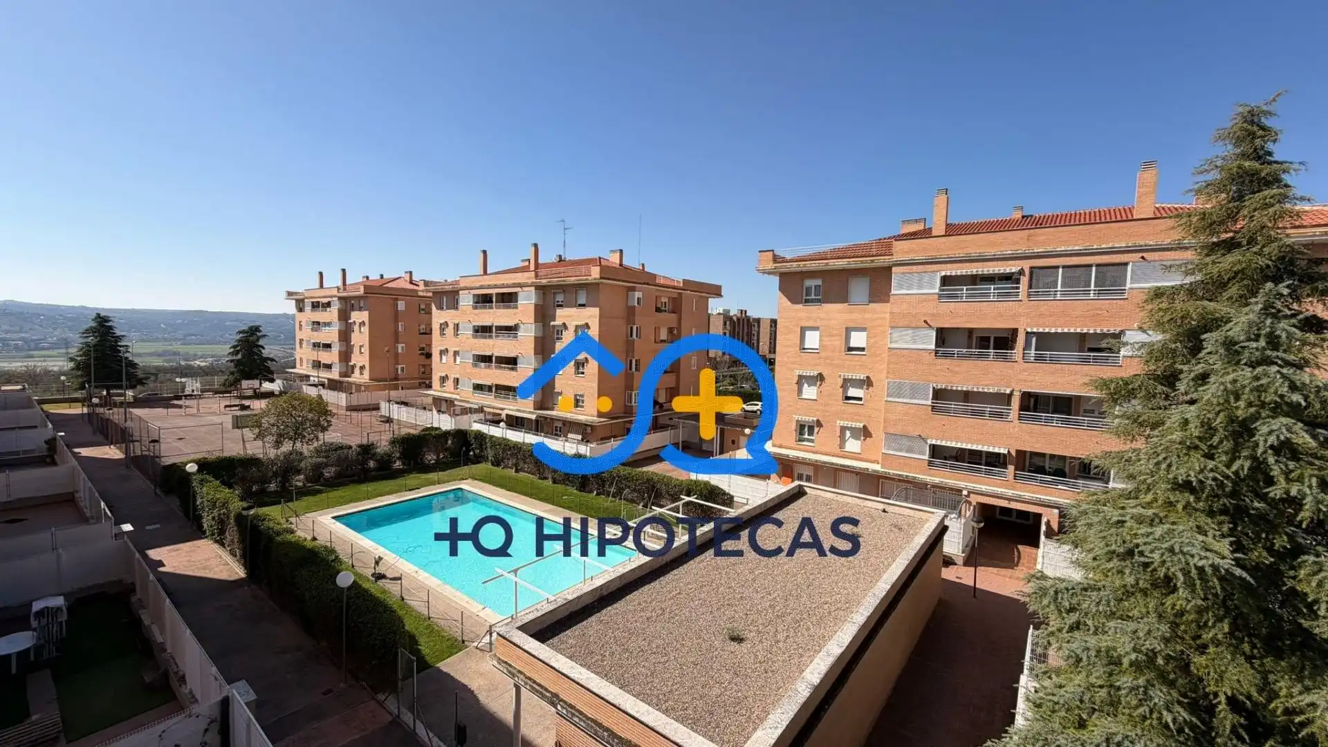Swimming pool of Flat for sale in Toledo  with Air Conditioner, Terrace and Storage room