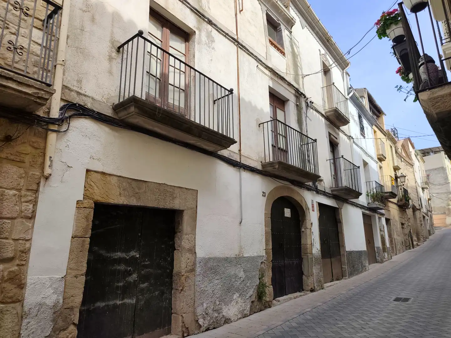 Vista exterior de Casa o chalet en venta en Les Borges Blanques con Jardín privado, Terraza y Alarma