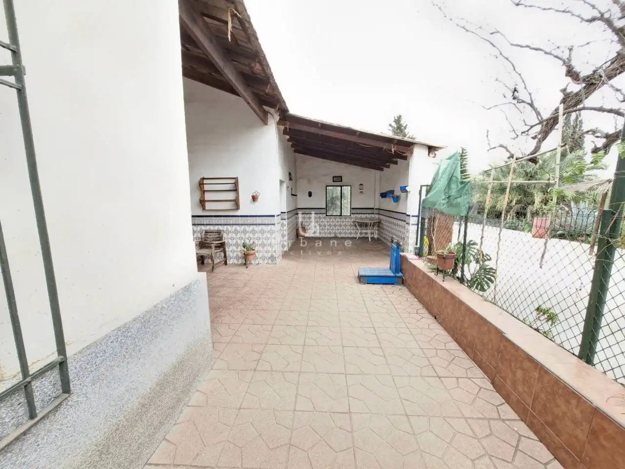 Terrassa de Finca rústica en venda en Murcia amb Aire condicionat, Jardí privat i Piscina