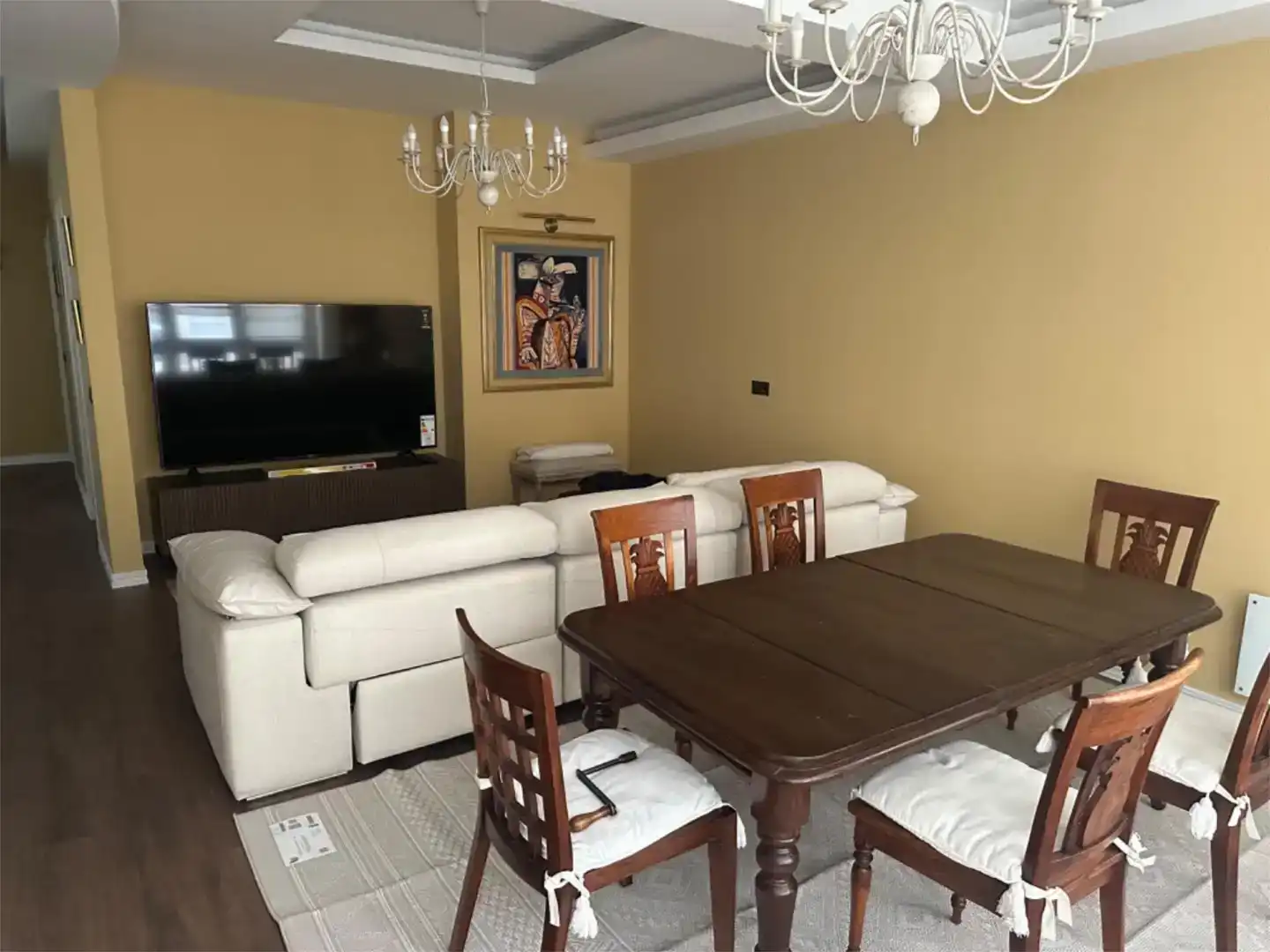 Esszimmer von Wohnung zur Miete in Ferrol mit Abstellraum und Möbliert