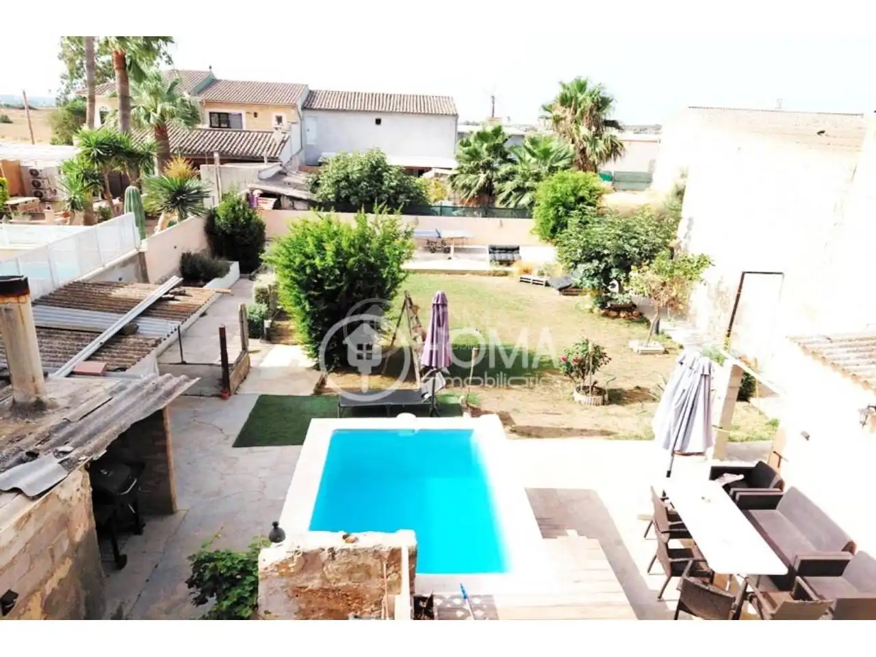 Vista exterior de Casa o xalet en venda en  Palma de Mallorca amb Aire condicionat, Calefacció i Jardí privat
