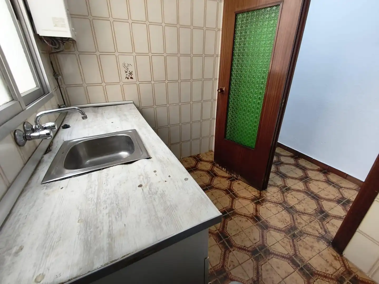 Kitchen of Flat for sale in Valencia  with Balcony