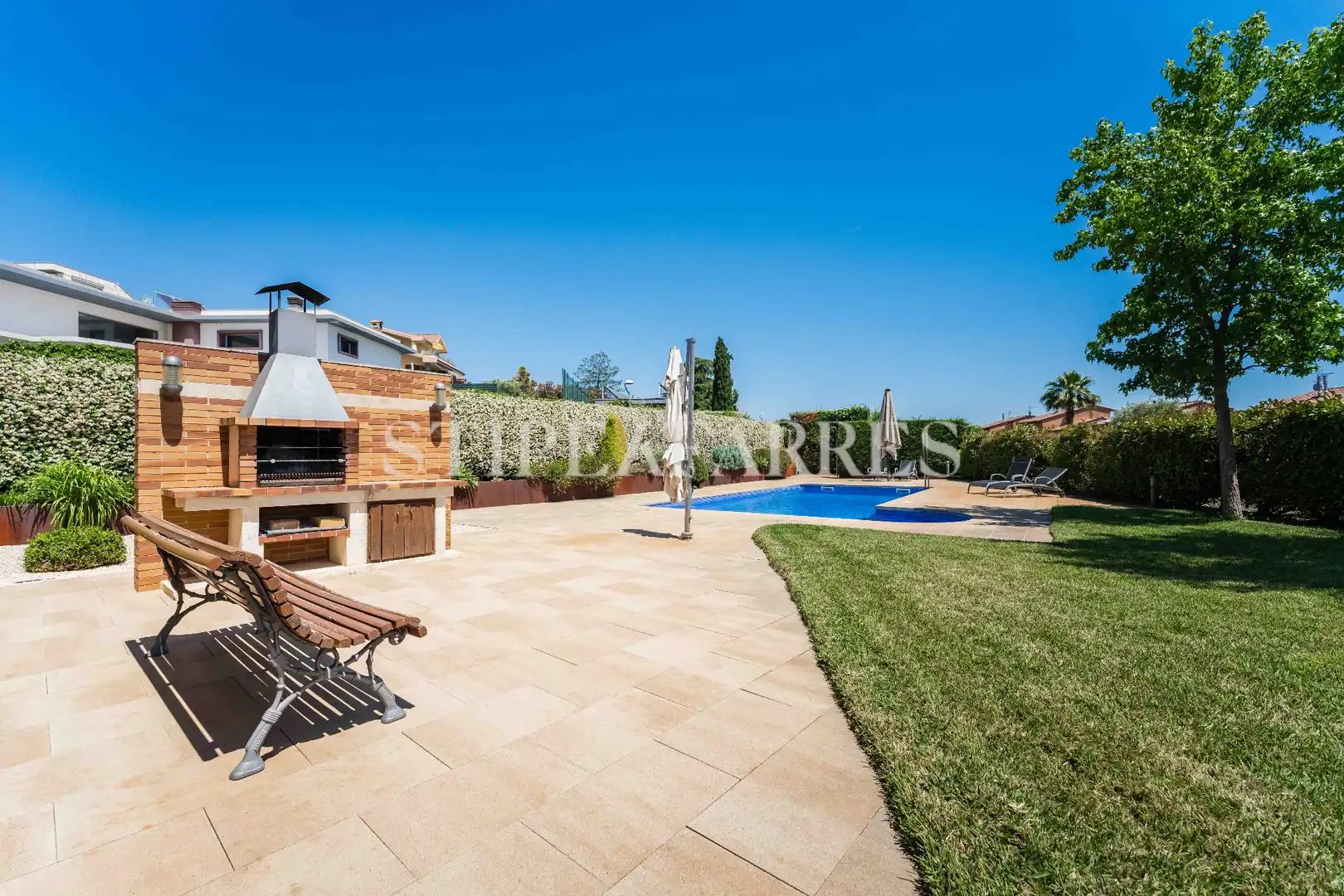 Jardín de Casa o chalet en venta en La Garriga con Aire acondicionado, Calefacción y Jardín privado