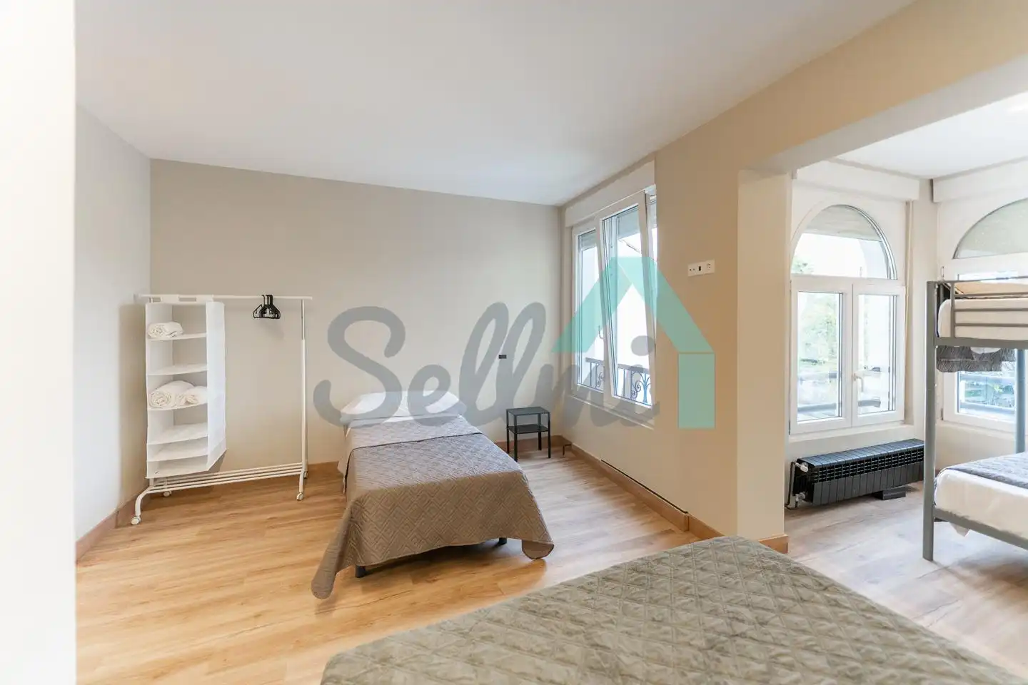 Bedroom of Houses for rent in Gijón   with Heating, Private garden and Terrace
