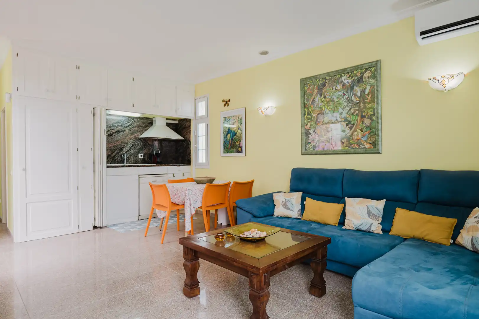 Wohnzimmer von Wohnung zur Miete in Playa del Inglés