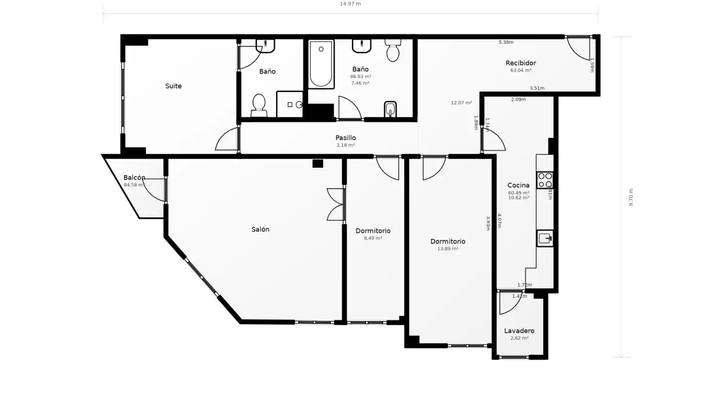 Flat for sale in Puertollano  with Swimming Pool