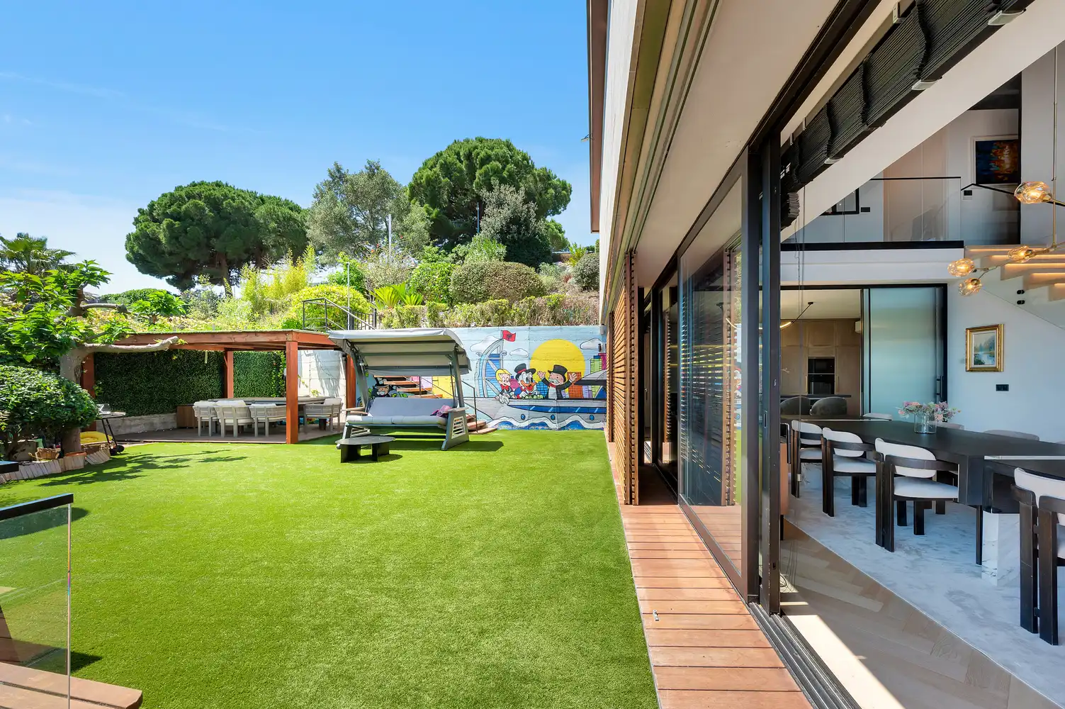 Terrassa de Casa o xalet en venda en Calella amb Aire condicionat, Calefacció i Jardí privat