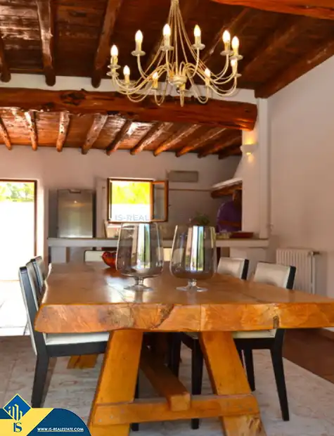 Cocina de Casa o chalet en venta en Santa Eulària des Riu con Terraza, Piscina y Amueblado