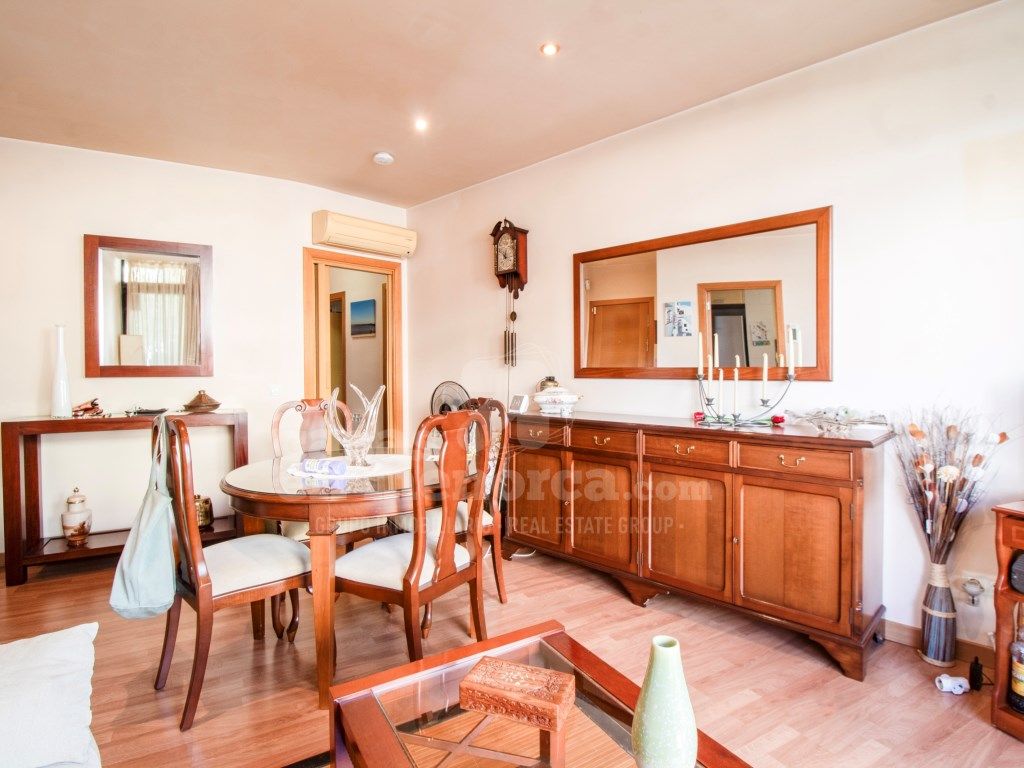 Dining room of Planta baja for sale in Es Castell  with Air Conditioner, Terrace and Swimming Pool