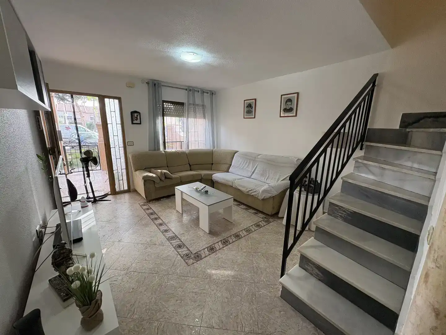 Wohnzimmer von Maisonette zum Verkauf in Mazarrón mit Balkon