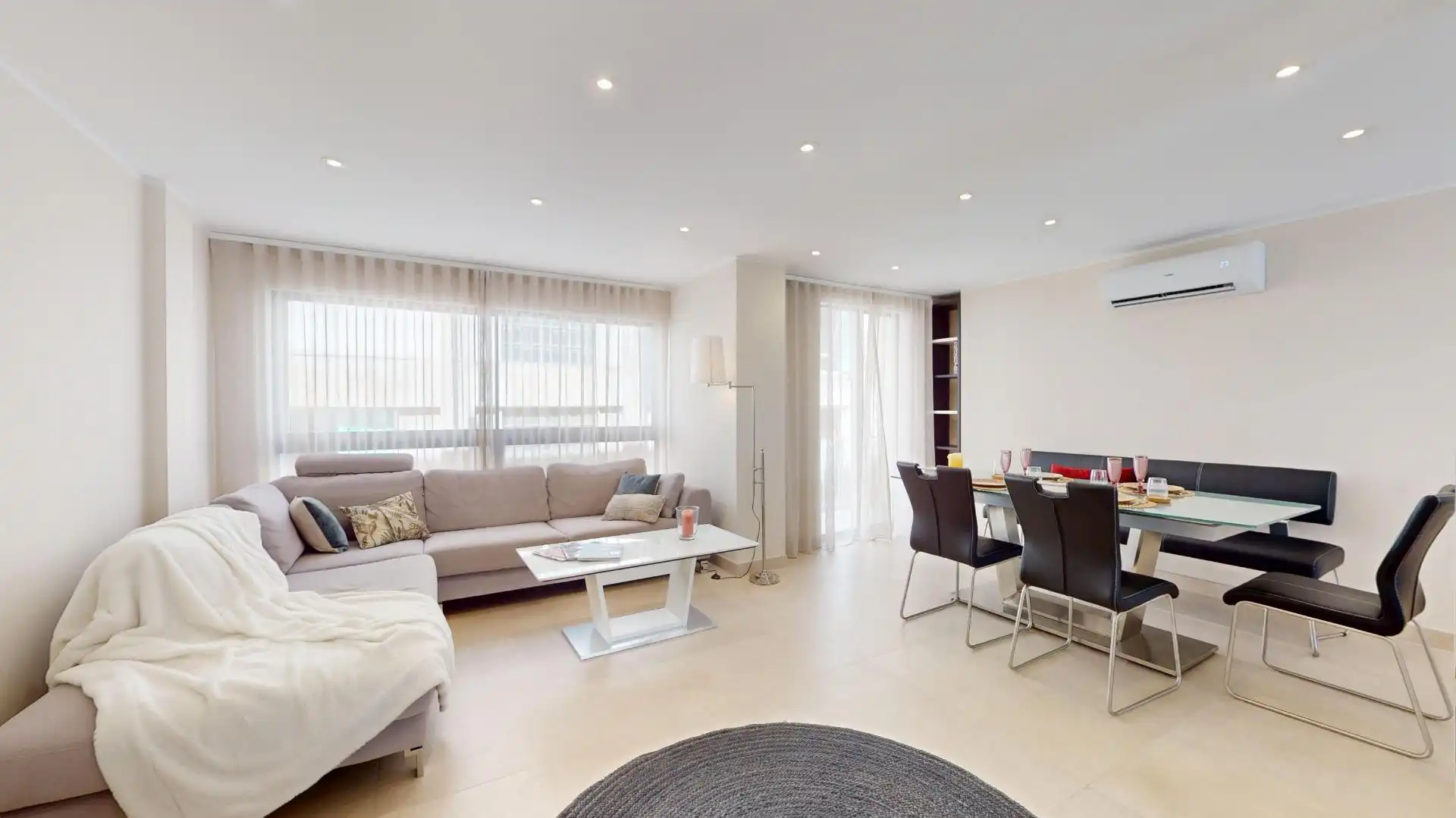 Sala de estar de Piso en venta en  Palma de Mallorca con Aire acondicionado, Calefacción y Terraza