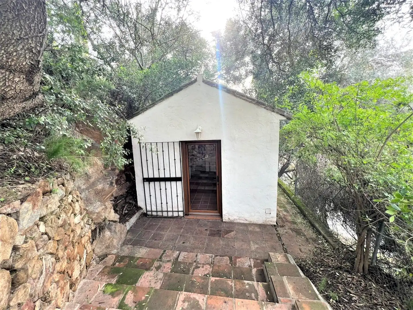 Jardí de Finca rústica en venda en Mijas amb Piscina