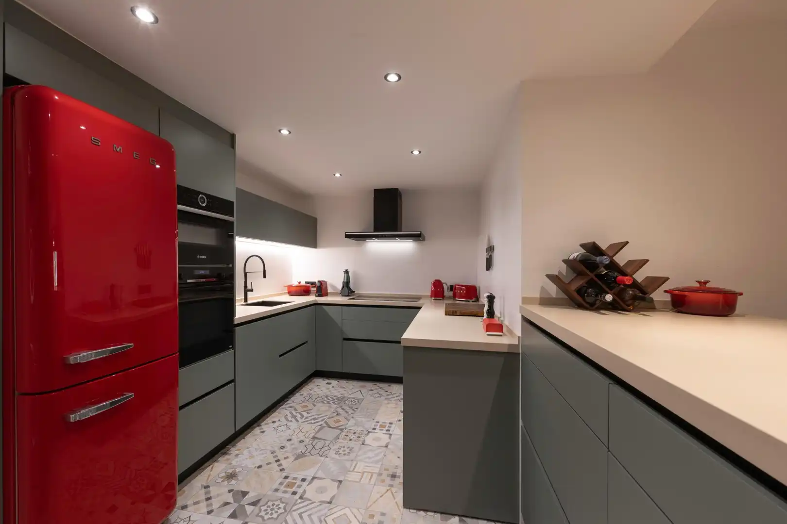 Cocina de Planta baja de alquiler en Ordino con Calefacción, Terraza y Trastero