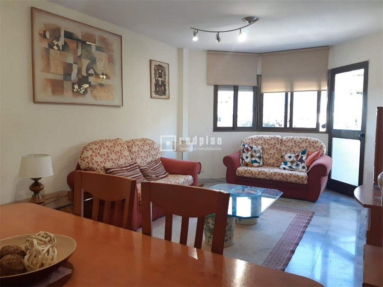 Living room of Flat to rent in Málaga Capital  with Air Conditioner, Heating and Terrace