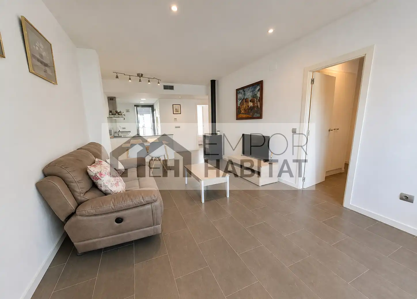 Living room of Apartments for sale in Llançà  with Air Conditioner, Heating and Terrace