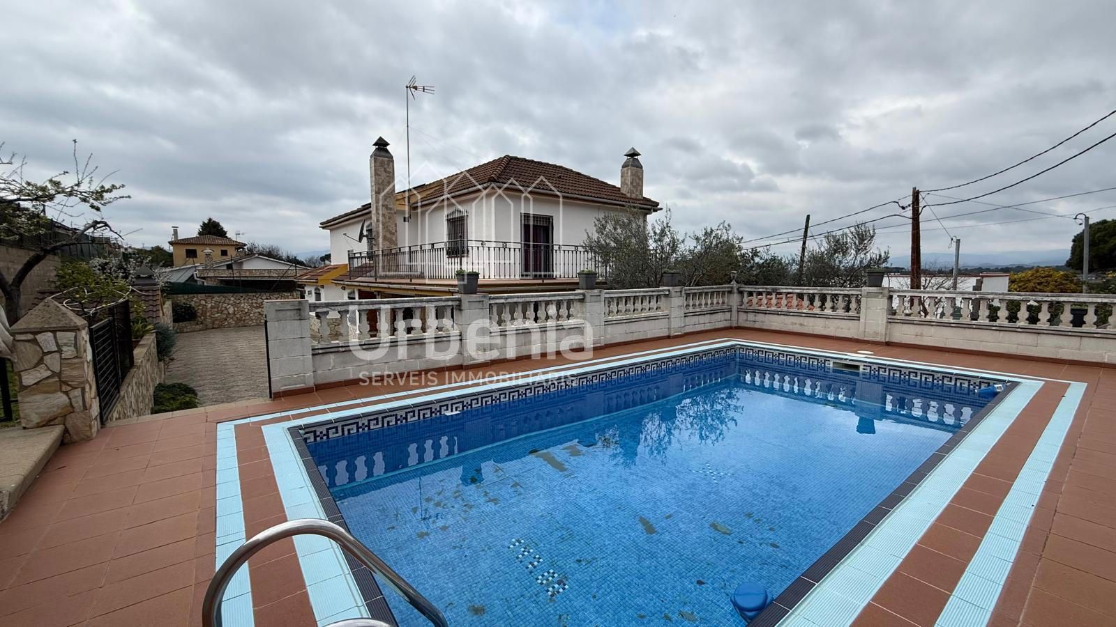 Swimming pool of Houses for sale in Tordera  with Heating, Private garden and Terrace