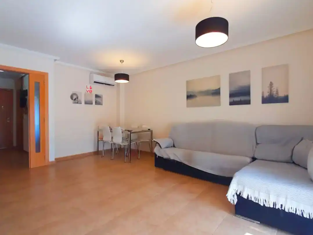 Sala d'estar de Dúplex en venda en El Verger amb Aire condicionat i Piscina
