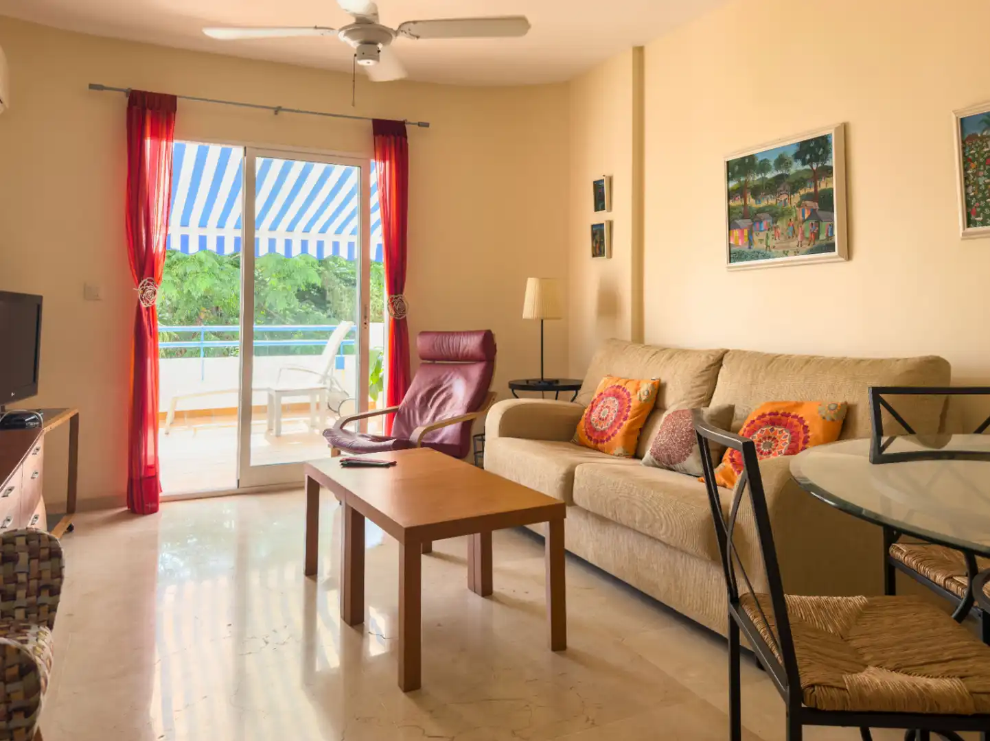 Living room of Apartments for sale in Dénia  with Air Conditioner, Heating and Terrace