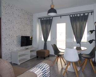 Living room of Flat to rent in Málaga Capital  with Terrace, Furnished and Oven