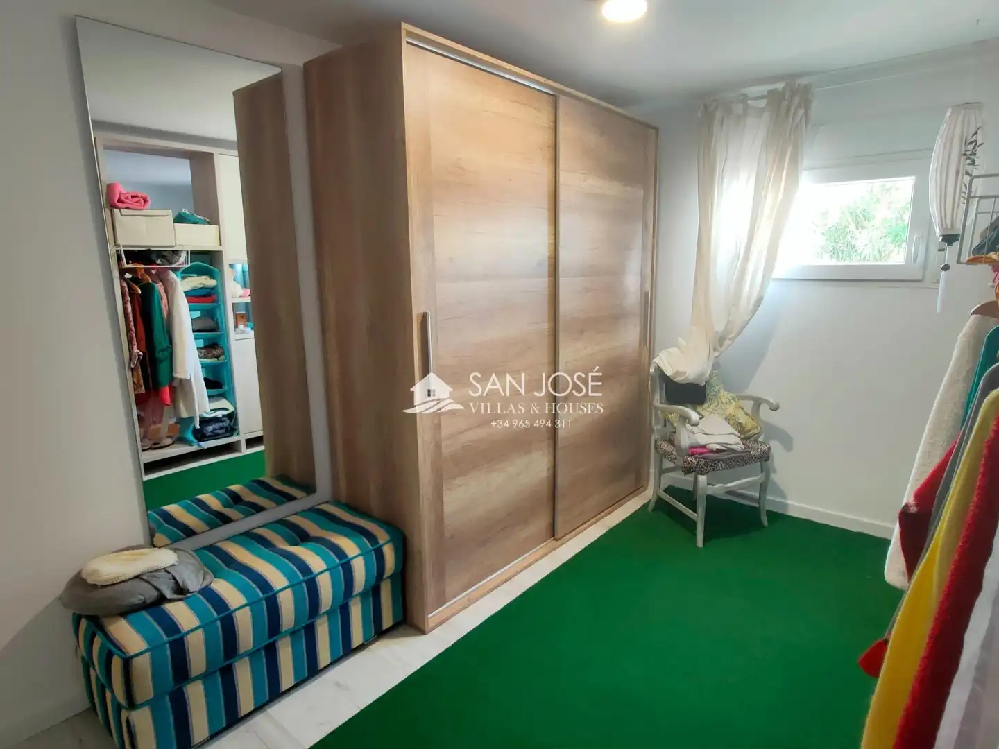 Habitación de Casa o chalet en venta en Aspe con Jardín privado, Trastero y Amueblado