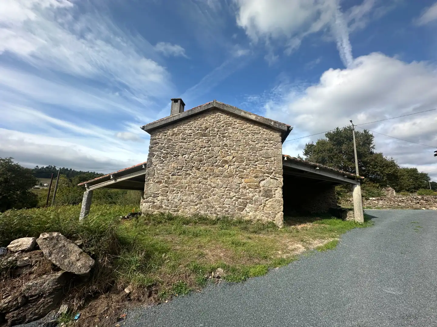 Vista exterior de Casa o xalet en venda en Vedra
