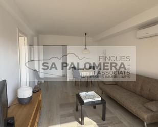 Living room of Flat to rent in Blanes  with Air Conditioner, Terrace and Furnished