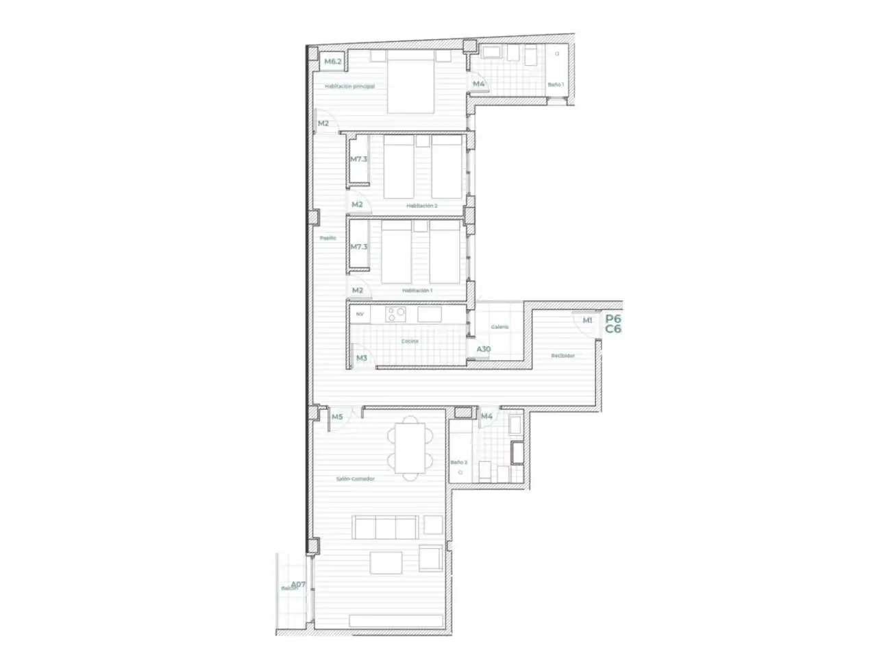 Piso en venta en Vinaròs con Aire acondicionado, Terraza y Trastero