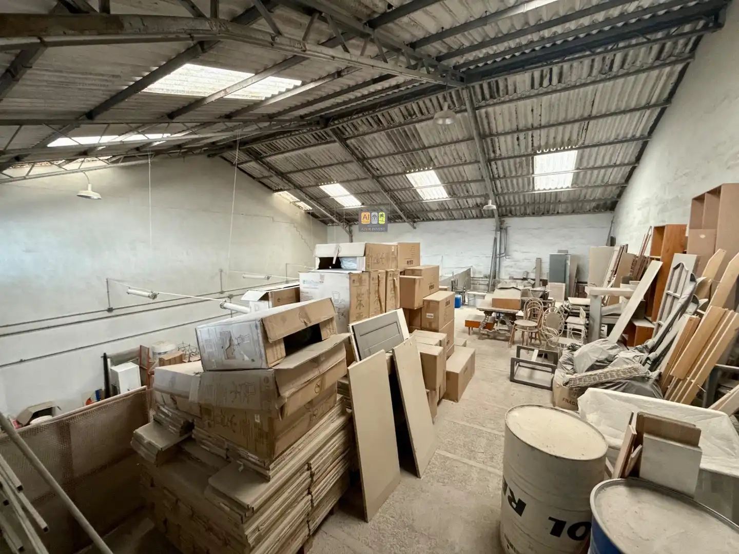 Vista exterior de Nave industrial en venta en Altea