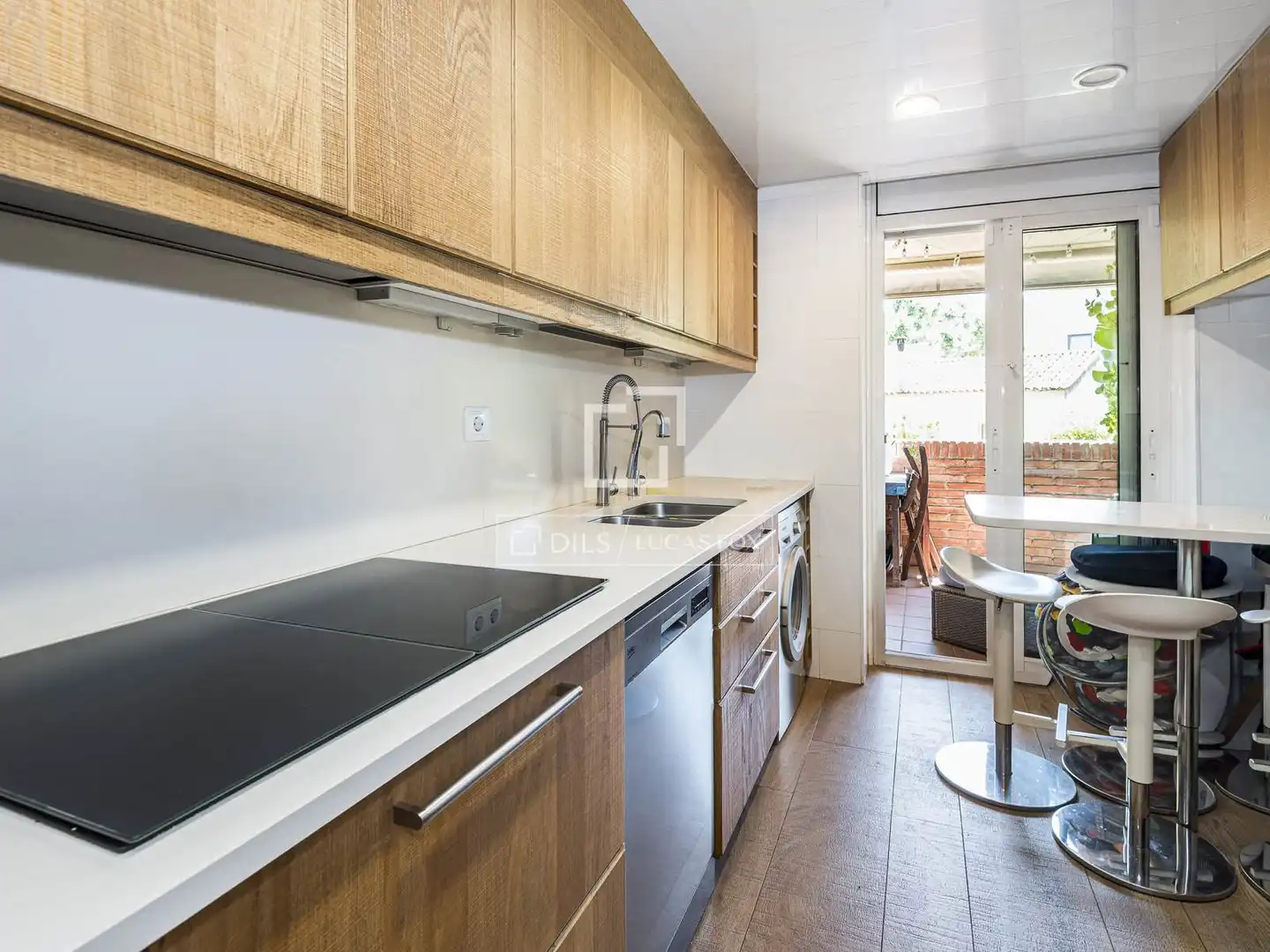 Cocina de Piso en venta en Sant Cugat del Vallès con Aire acondicionado, Calefacción y Terraza