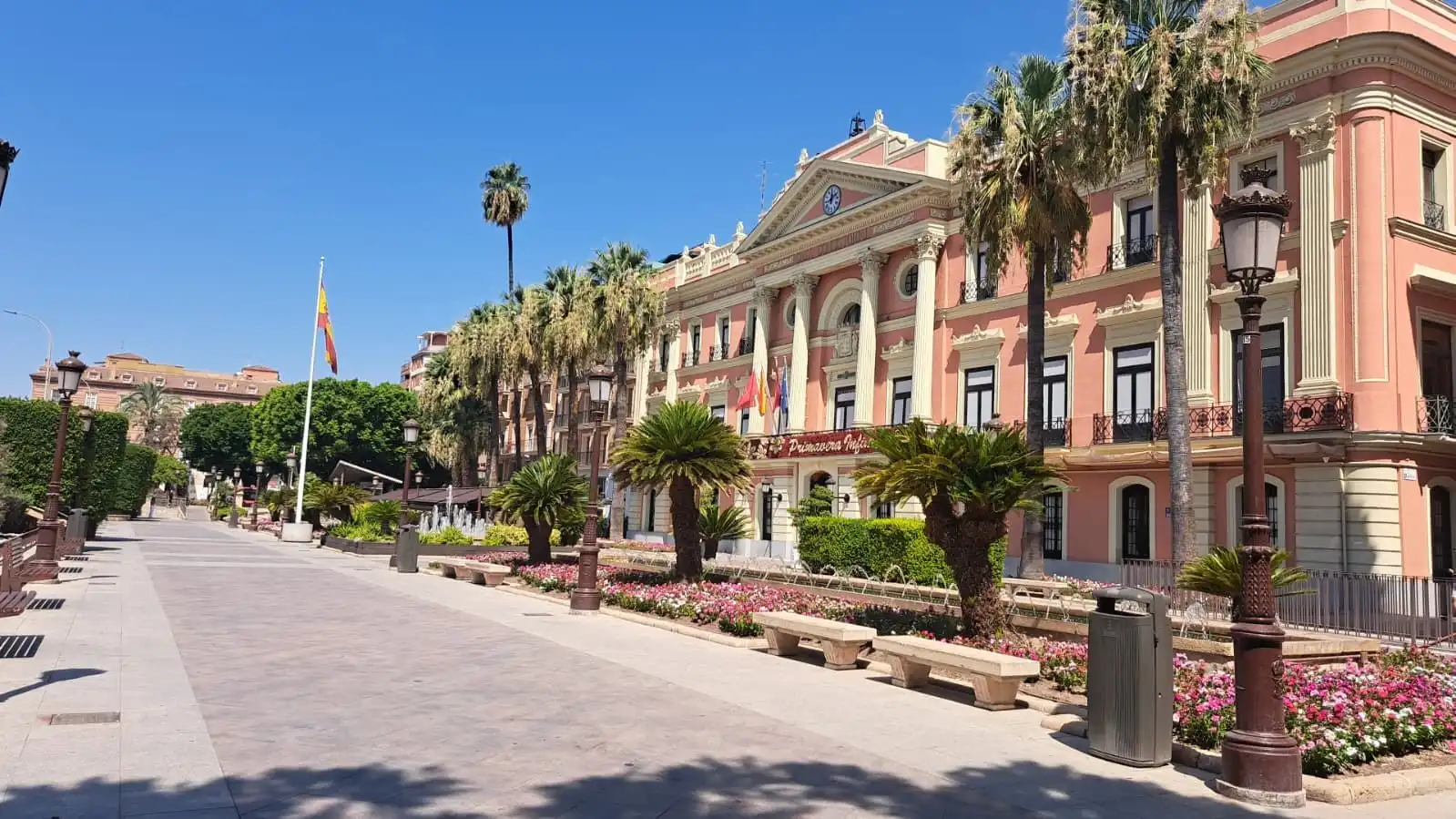 Vista exterior de Pis en venda en Murcia amb Aire condicionat