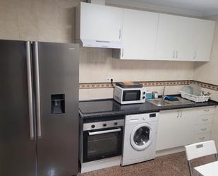 Kitchen of Single-family semi-detached for sale in Málaga Capital  with Terrace, Furnished and Oven