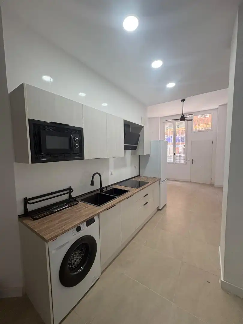 Kitchen of Study for rent in Málaga  with Air Conditioner and Furnished