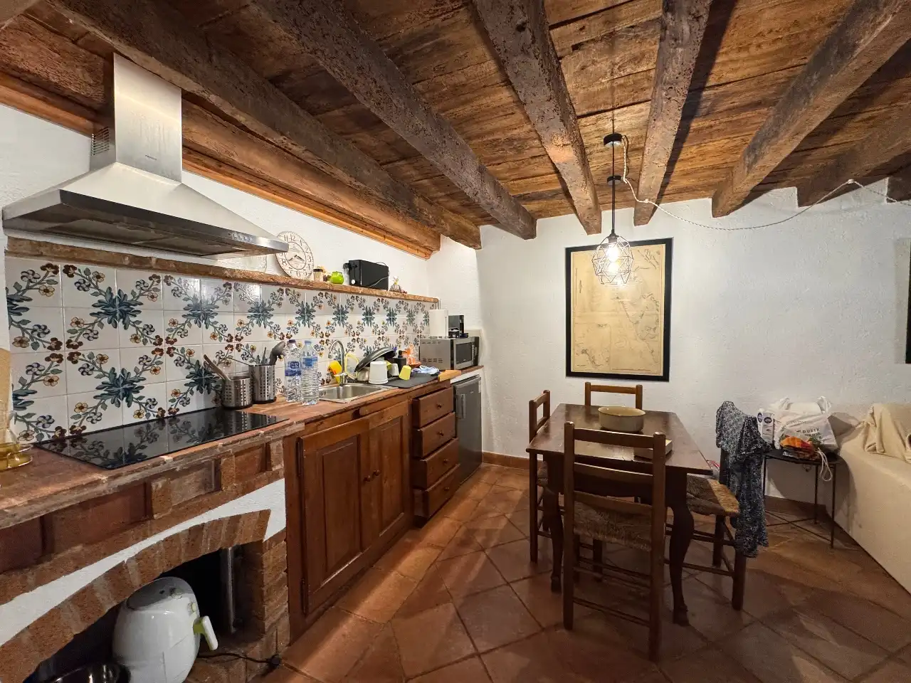Kitchen of Country homes for sale in Viladamat  with Private garden, Terrace and Swimming Pool