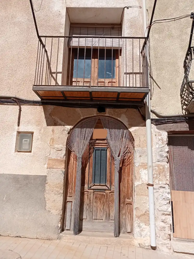 Vista exterior de Casa o xalet en venda en Mosqueruela amb Balcó