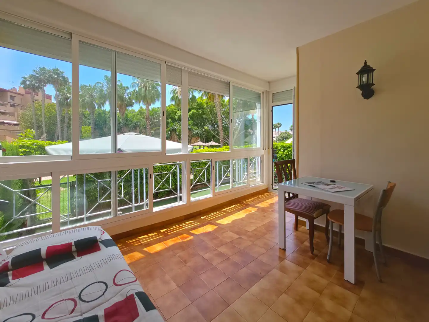 Balcony of Flat for sale in Alicante / Alacant  with Private garden, Terrace and Swimming Pool