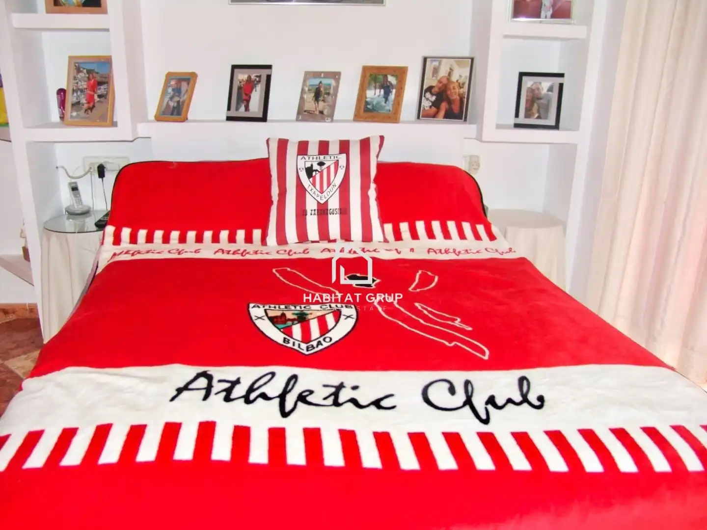 Schlafzimmer von Maisonette zum Verkauf in Ciutadella de Menorca mit Klimaanlage, Heizung und Terrasse