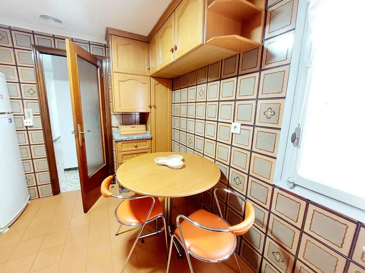 Kitchen of Flat for rent in Elche / Elx  with Air Conditioner, Furnished and Balcony