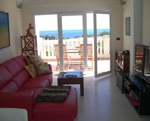 Living room of Apartment for sale in Benissa  with Air Conditioner, Terrace and Swimming Pool