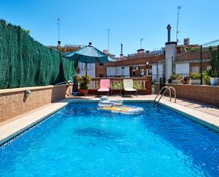 Swimming pool of House or chalet for sale in Mataró  with Air Conditioner, Heating and Terrace
